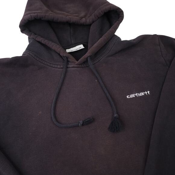 Distressed Carhartt WIP Work in Progress Hoodie - Picture 5 of 11